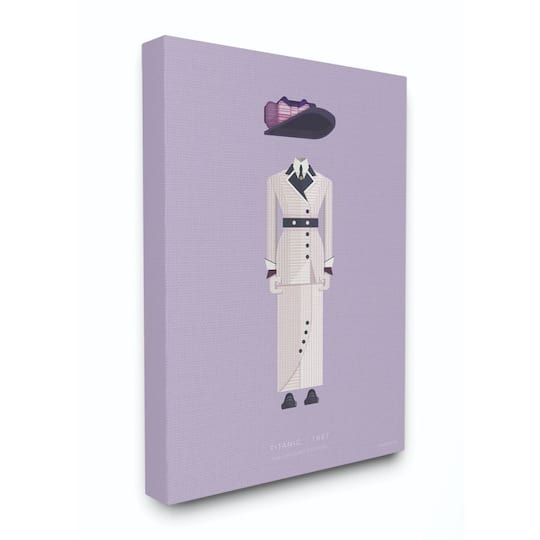 Stupell Industries Titanic Fashion Design Wall Accent